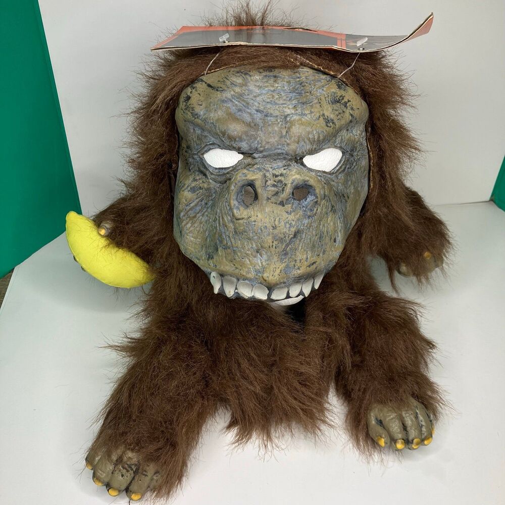Halloween Mask Hairy Monkey Planet Of The Apes Gorilla Full Head Arms Legs Prop